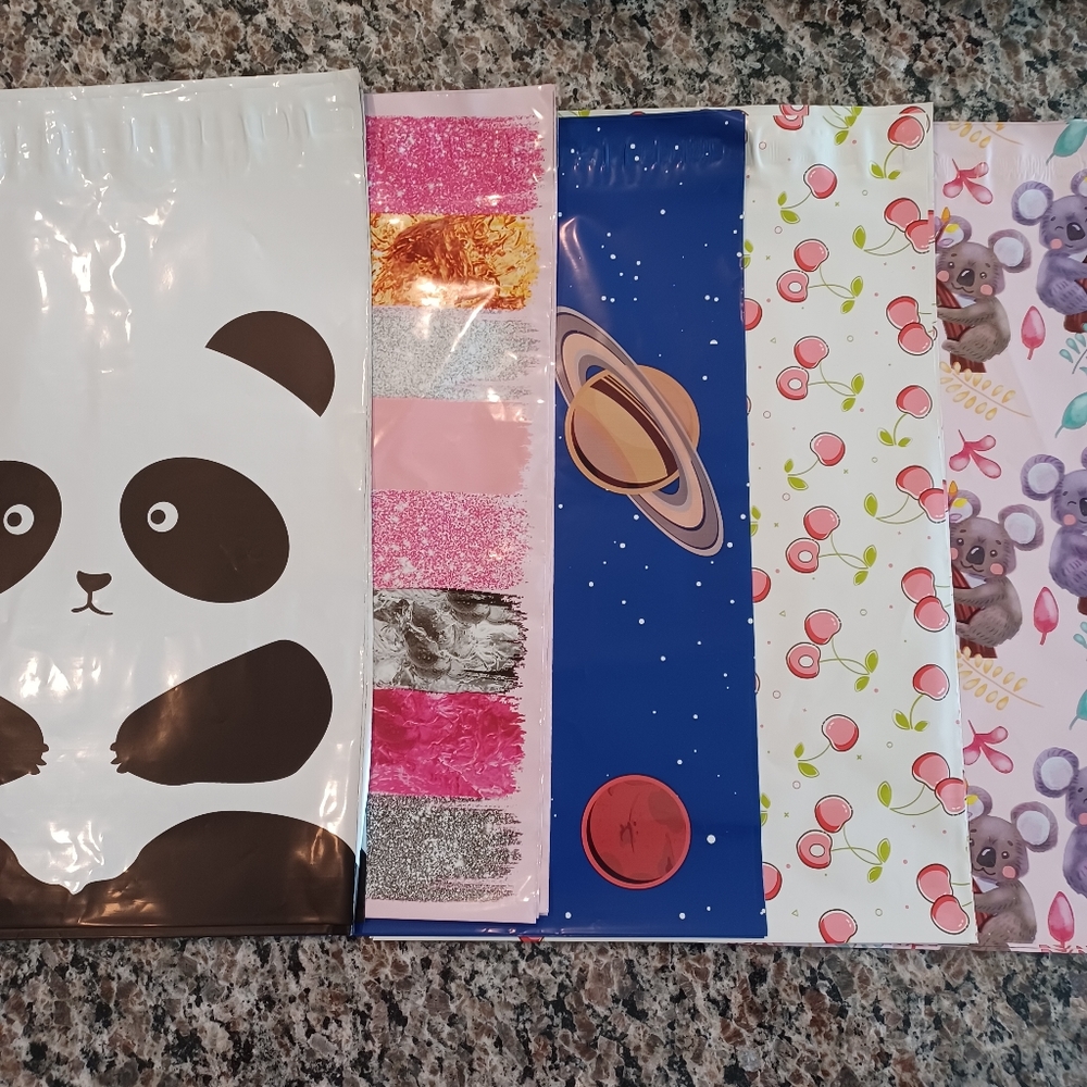 25 Poly Mailers + 5 BONUS - 10×13 Mixed Bundle #2 ⭐️⭐️⭐️⭐️⭐️